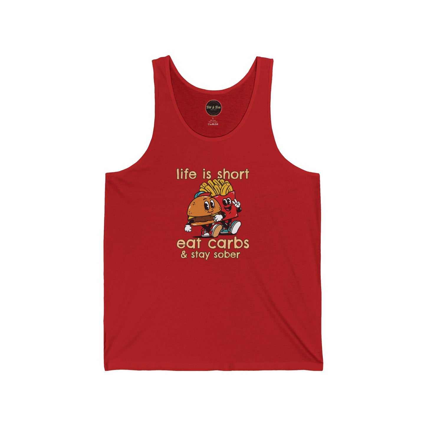 Life is Short Unisex Jersey Tank