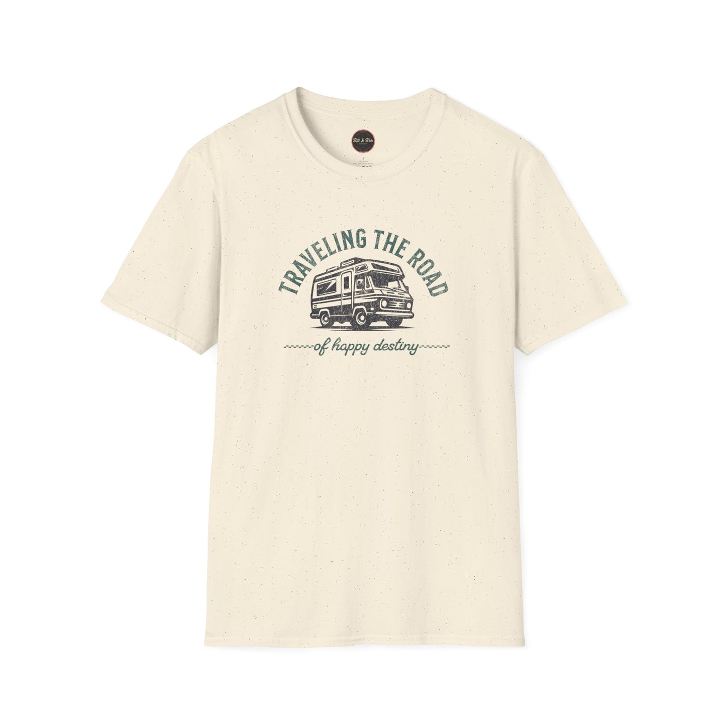 Road of Happy Destiny Unisex Softstyle T-Shirt