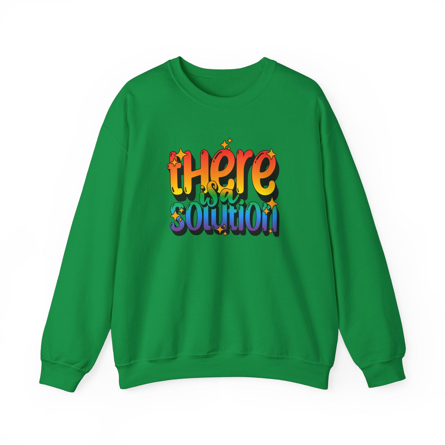 There is a Solution Unisex Heavy Blend™ Crewneck Sweatshirt