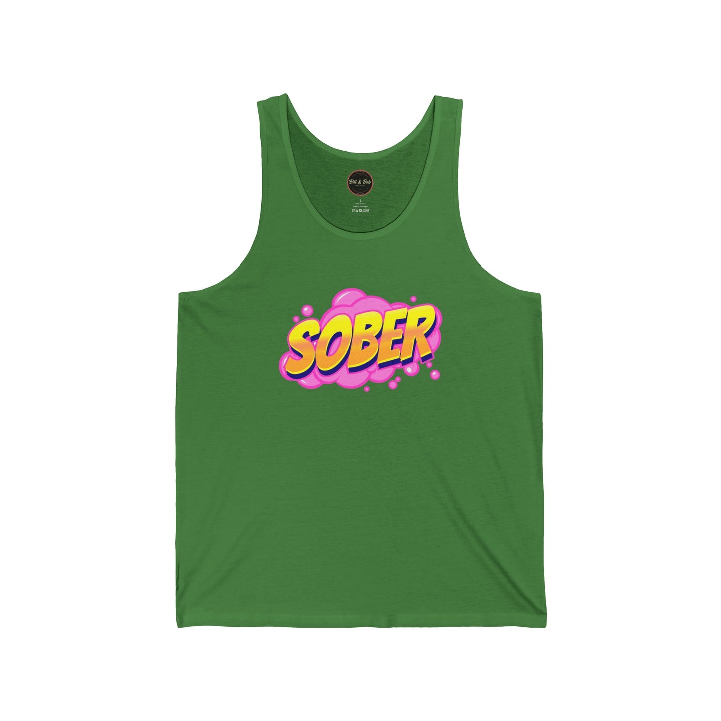 Sober Unisex Jersey Tank