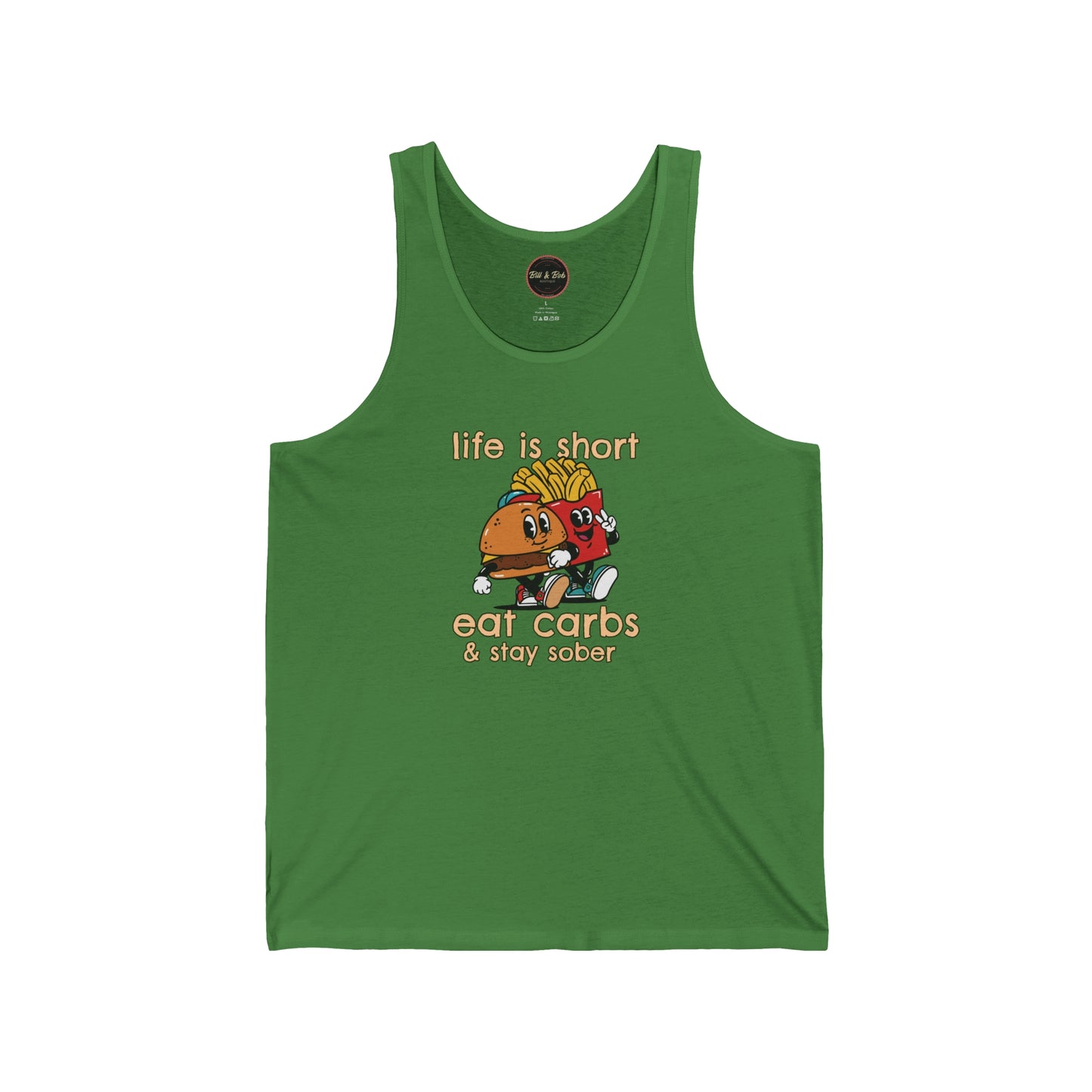 Life is Short Unisex Jersey Tank