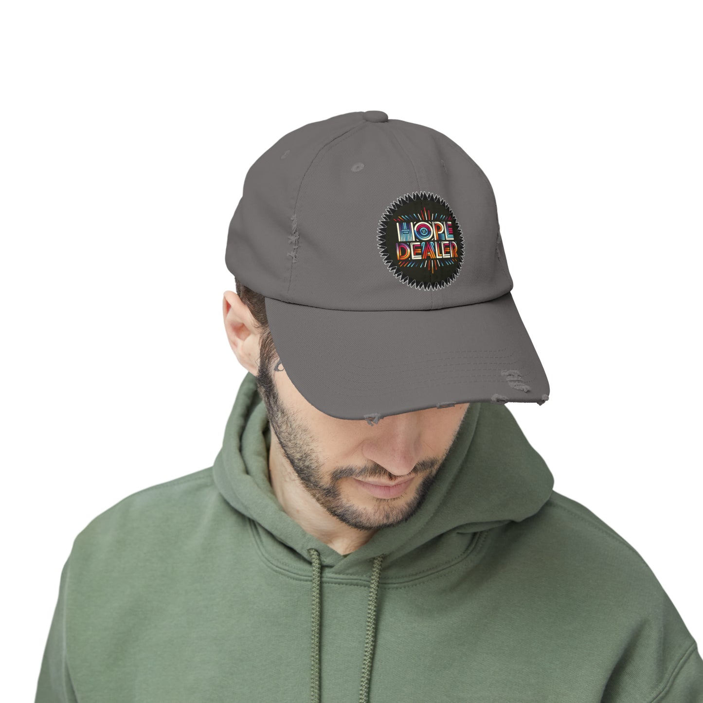 Hope Dealer Unisex Distressed Cap