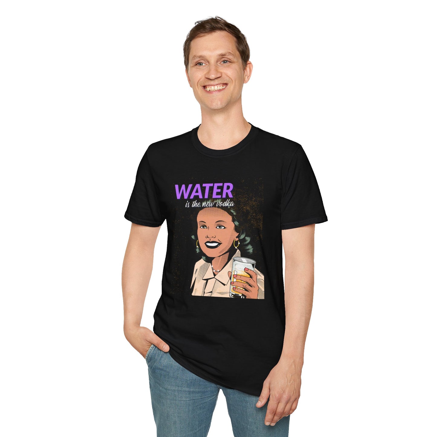 Water is the New Vodka Unisex Softstyle T-Shirt