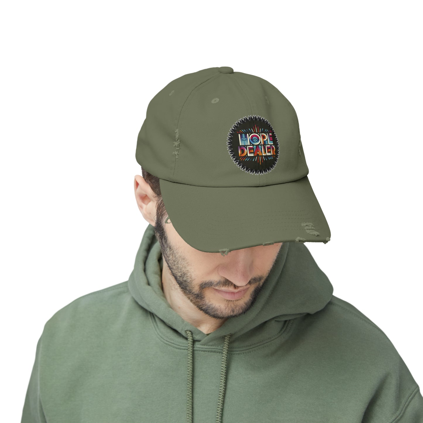 Hope Dealer Unisex Distressed Cap