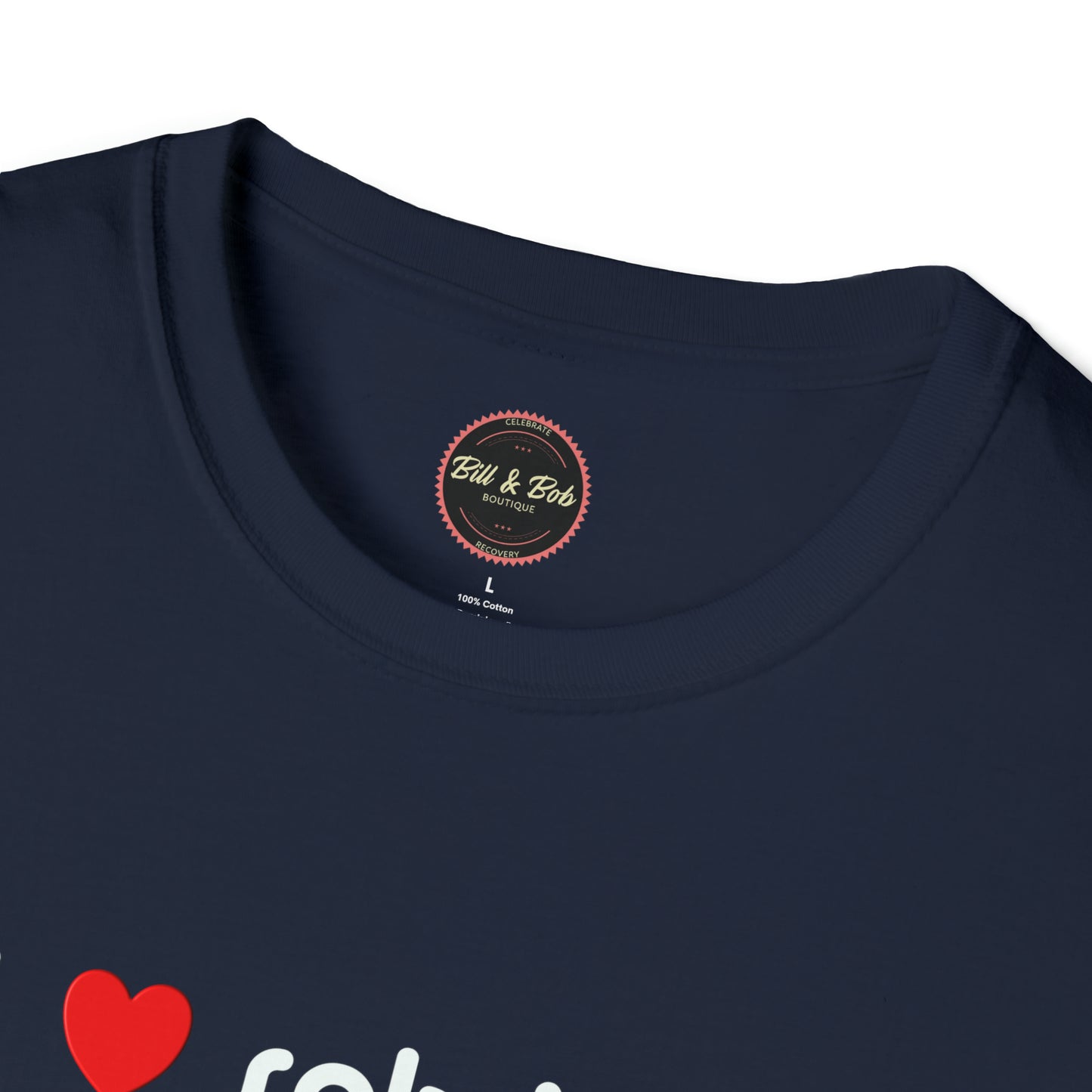I Heart Sobriety Unisex Softstyle T-Shirt