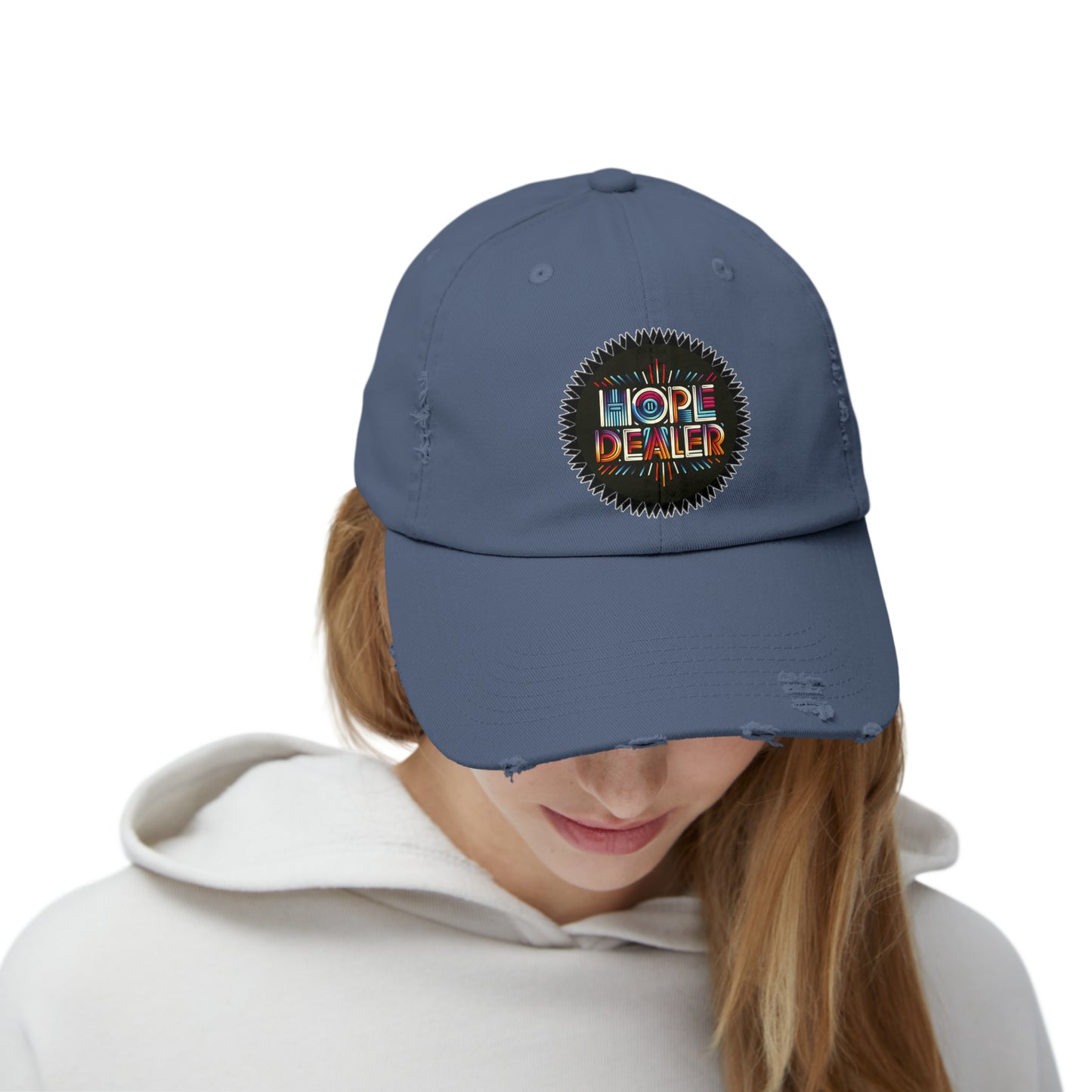 Hope Dealer Unisex Distressed Cap