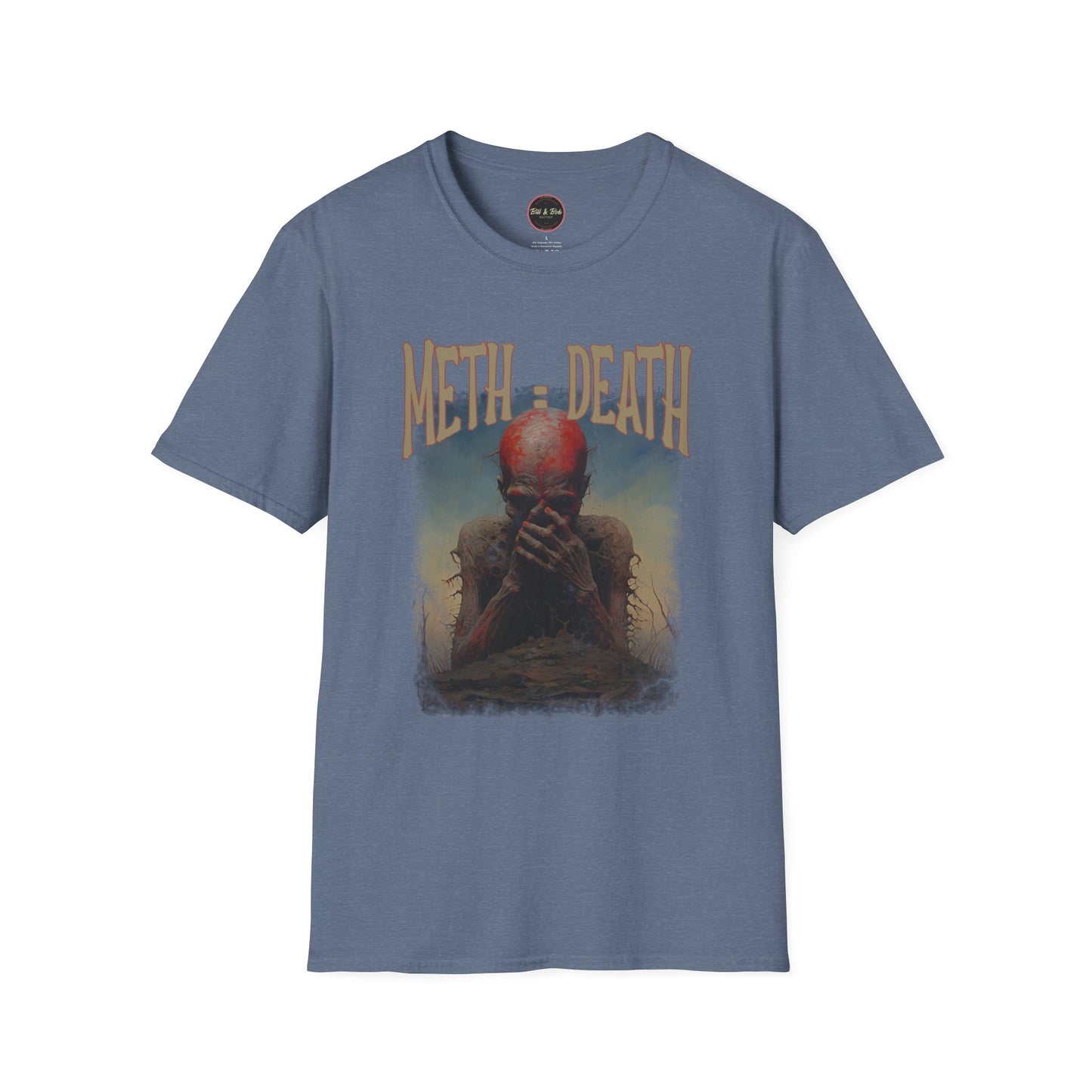 Meth = Death Unisex Softstyle T-Shirt