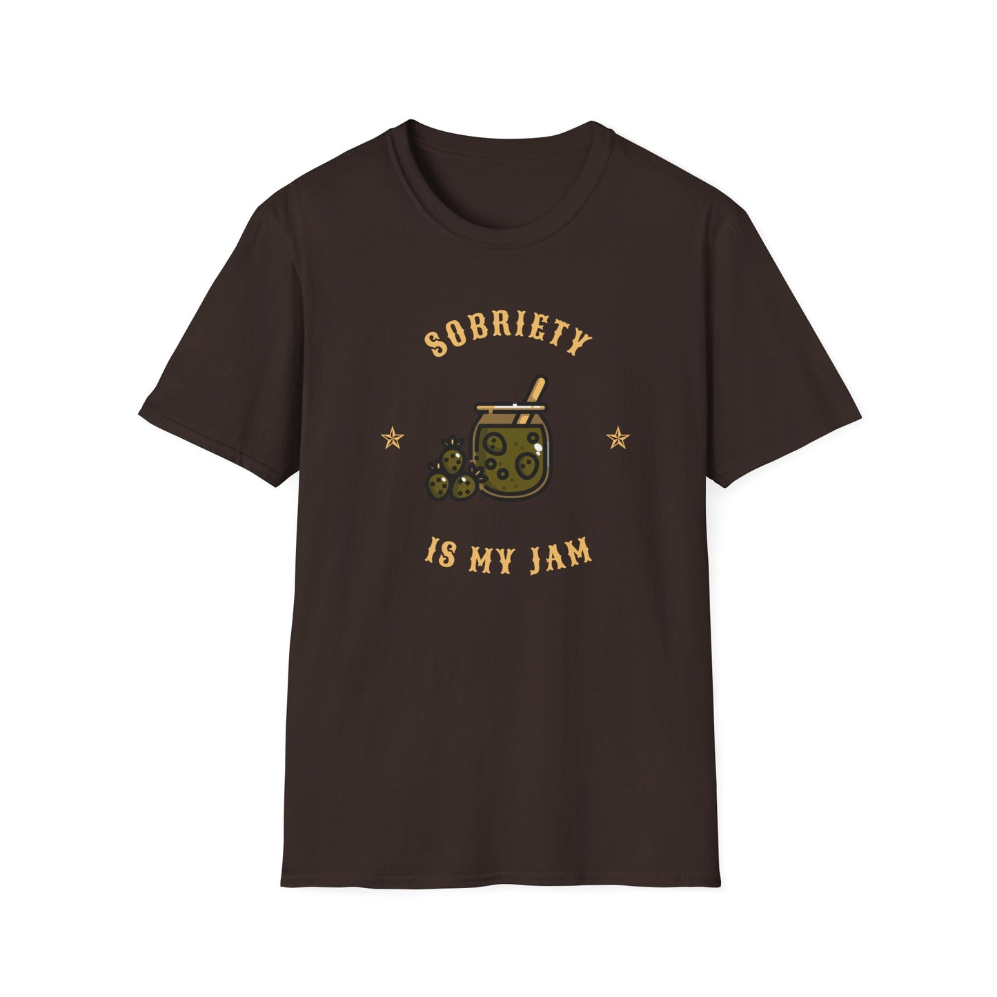 Sobriety is my Jam Unisex Softstyle T-Shirt