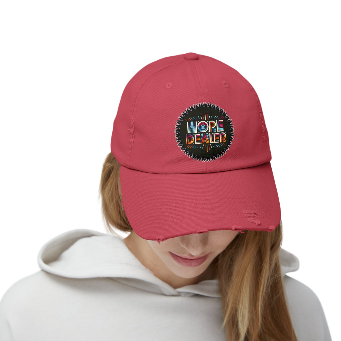 Hope Dealer Unisex Distressed Cap