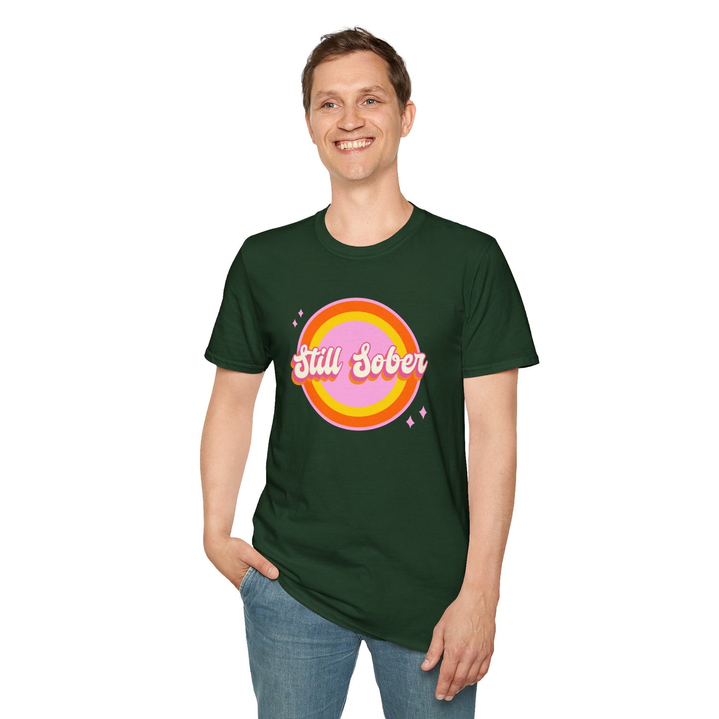 Still Sober Unisex Softstyle T-Shirt
