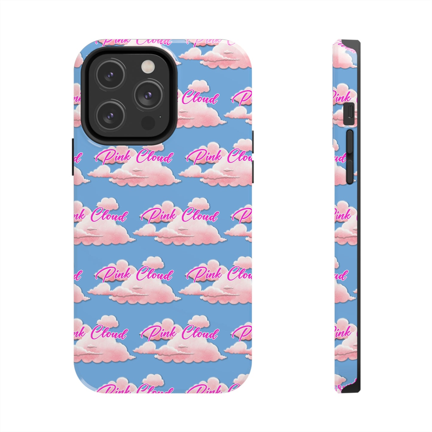 Pink Cloud tough Phone Case, Case-Mate for people in recovery