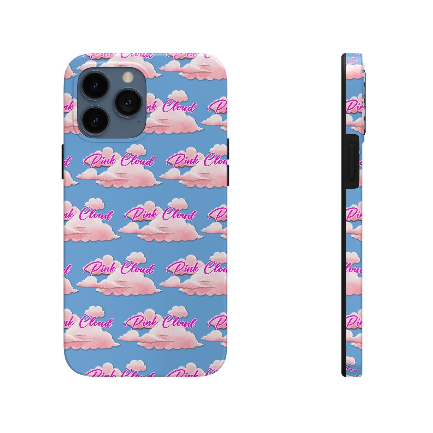 Pink Cloud tough Phone Case, Case-Mate for people in recovery