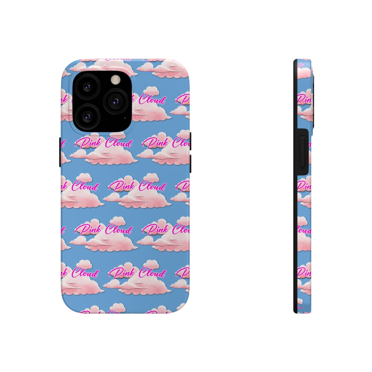 Pink Cloud tough Phone Case, Case-Mate for people in recovery