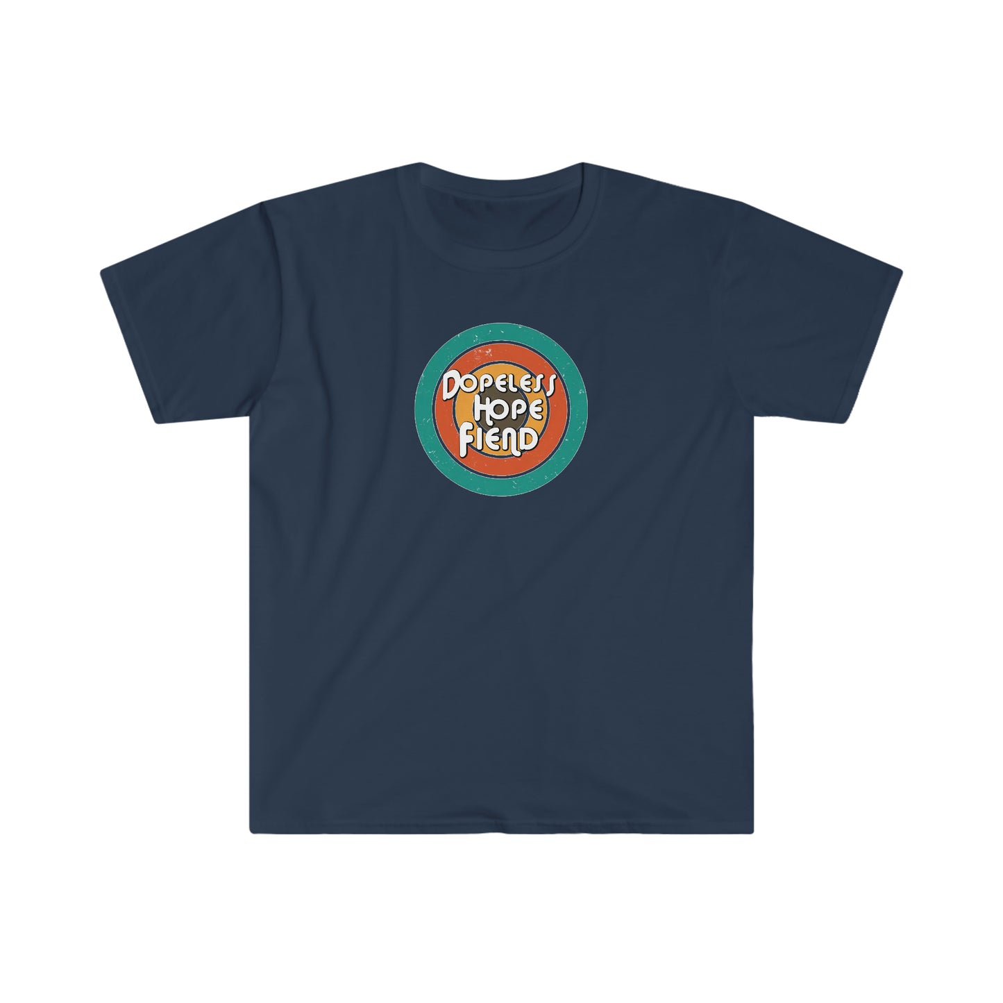 Dopeless Hope Fiend Unisex Softstyle T-Shirt for sober people in recovery