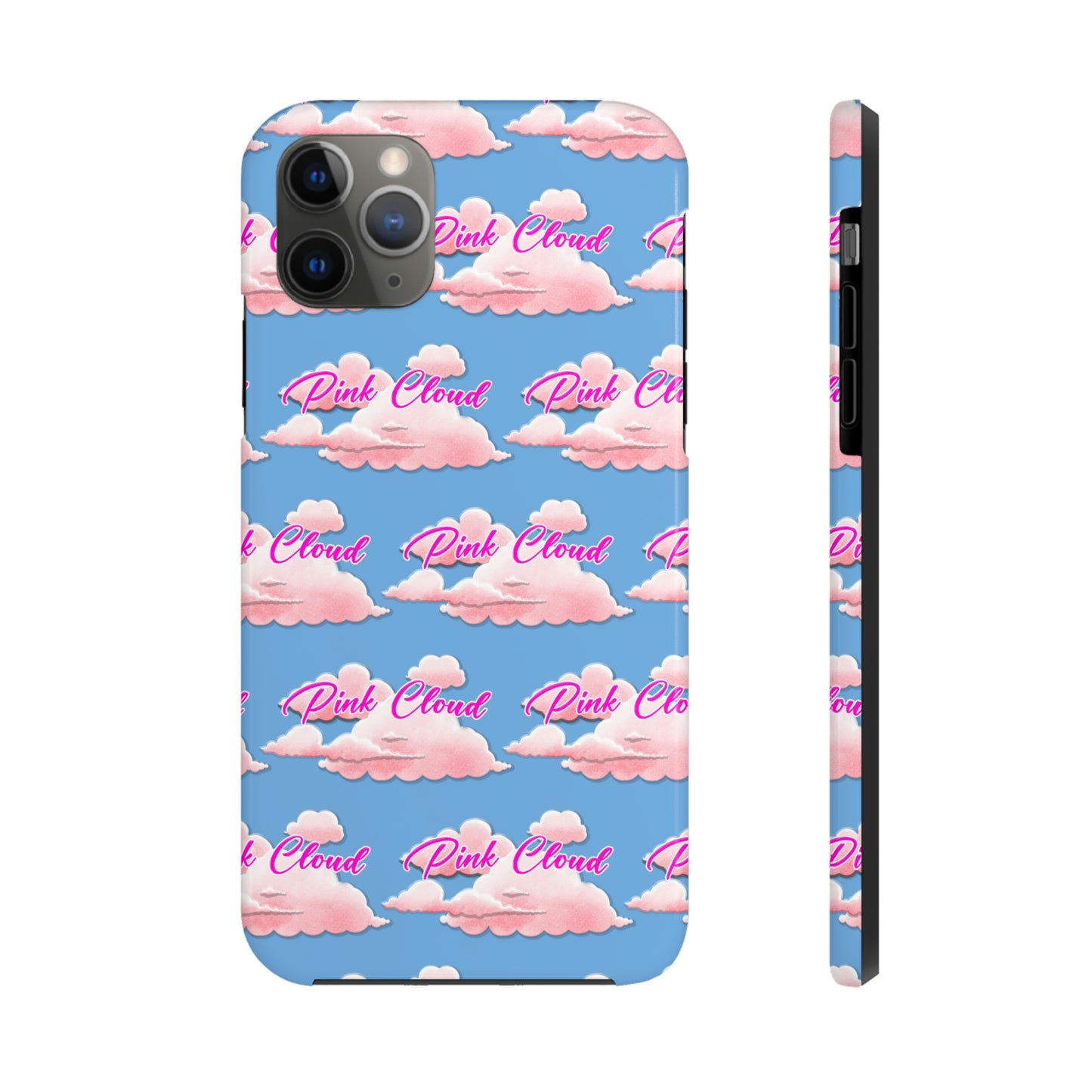 Pink Cloud tough Phone Case, Case-Mate for people in recovery
