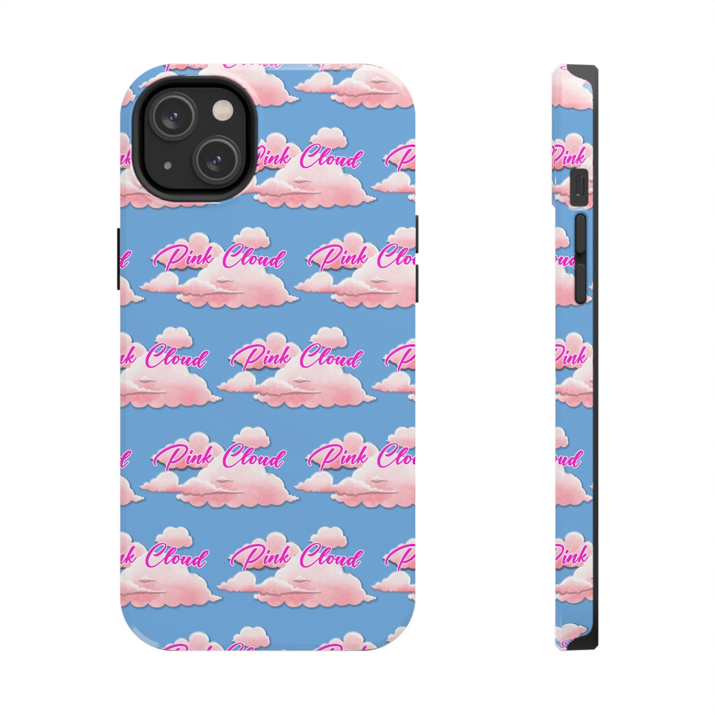 Pink Cloud tough Phone Case, Case-Mate for people in recovery