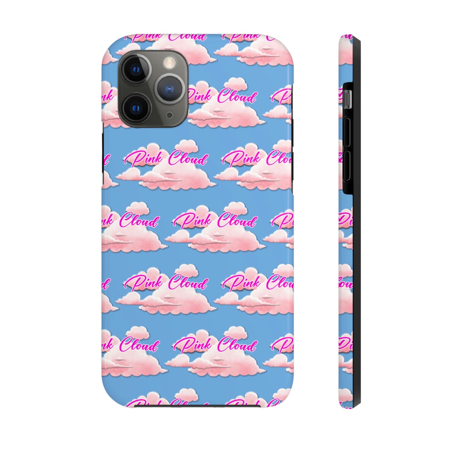 Pink Cloud tough Phone Case, Case-Mate for people in recovery