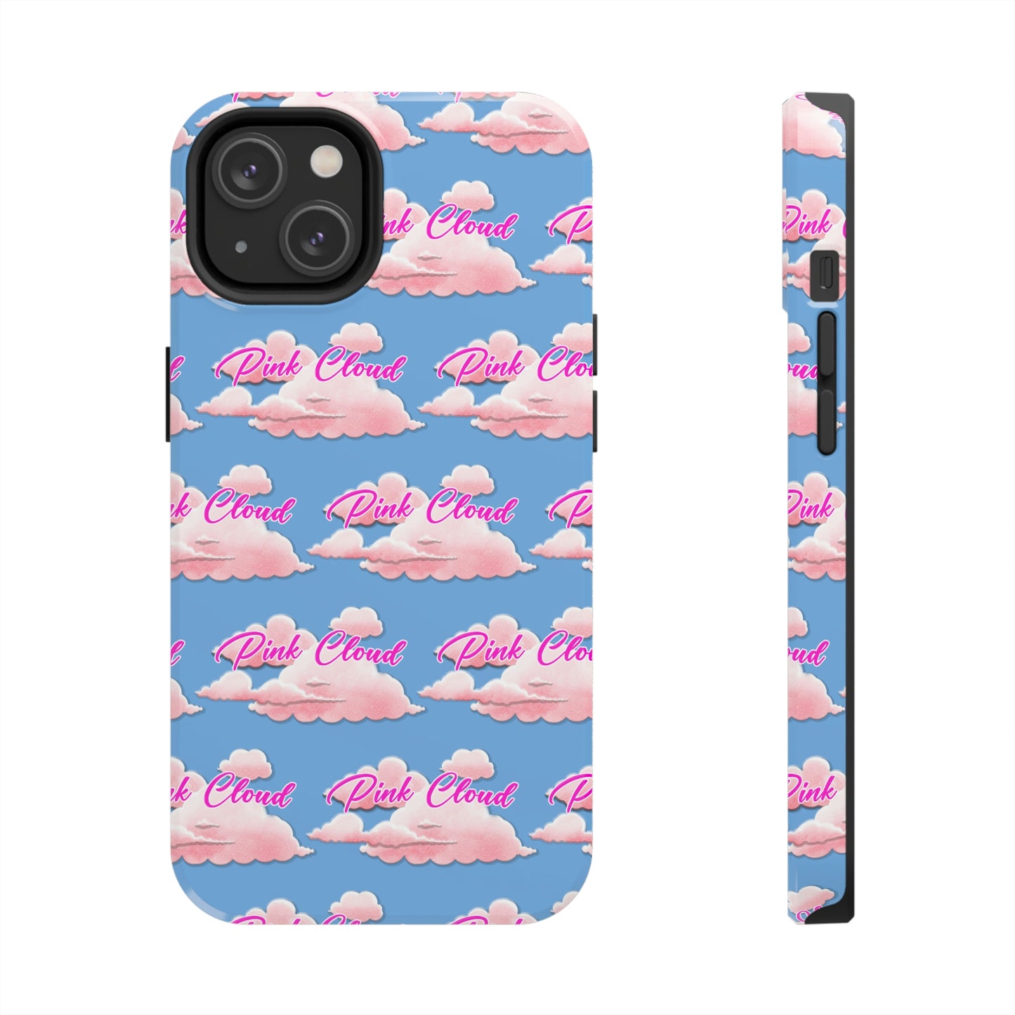 Pink Cloud tough Phone Case, Case-Mate for people in recovery