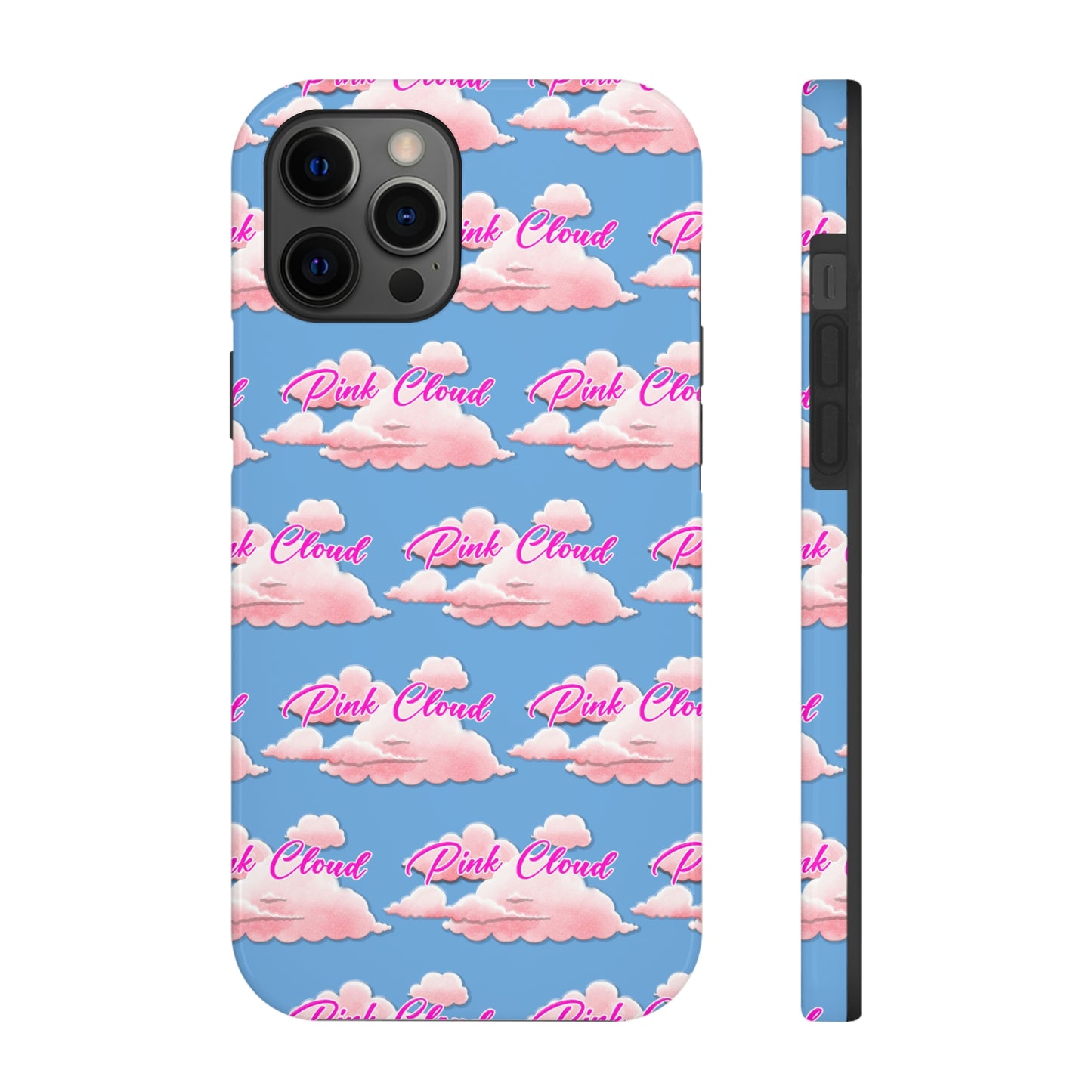 Pink Cloud tough Phone Case, Case-Mate for people in recovery