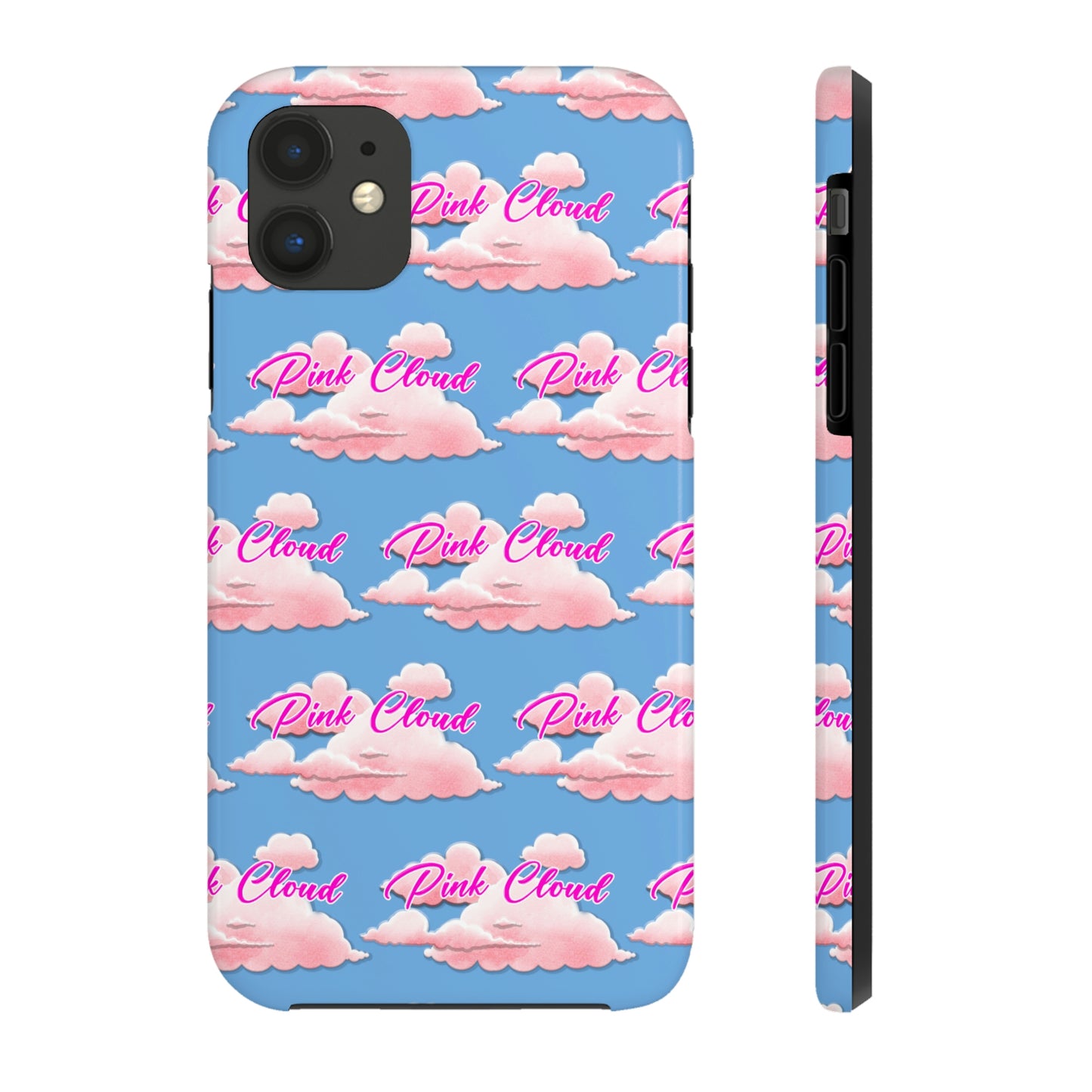 Pink Cloud tough Phone Case, Case-Mate for people in recovery