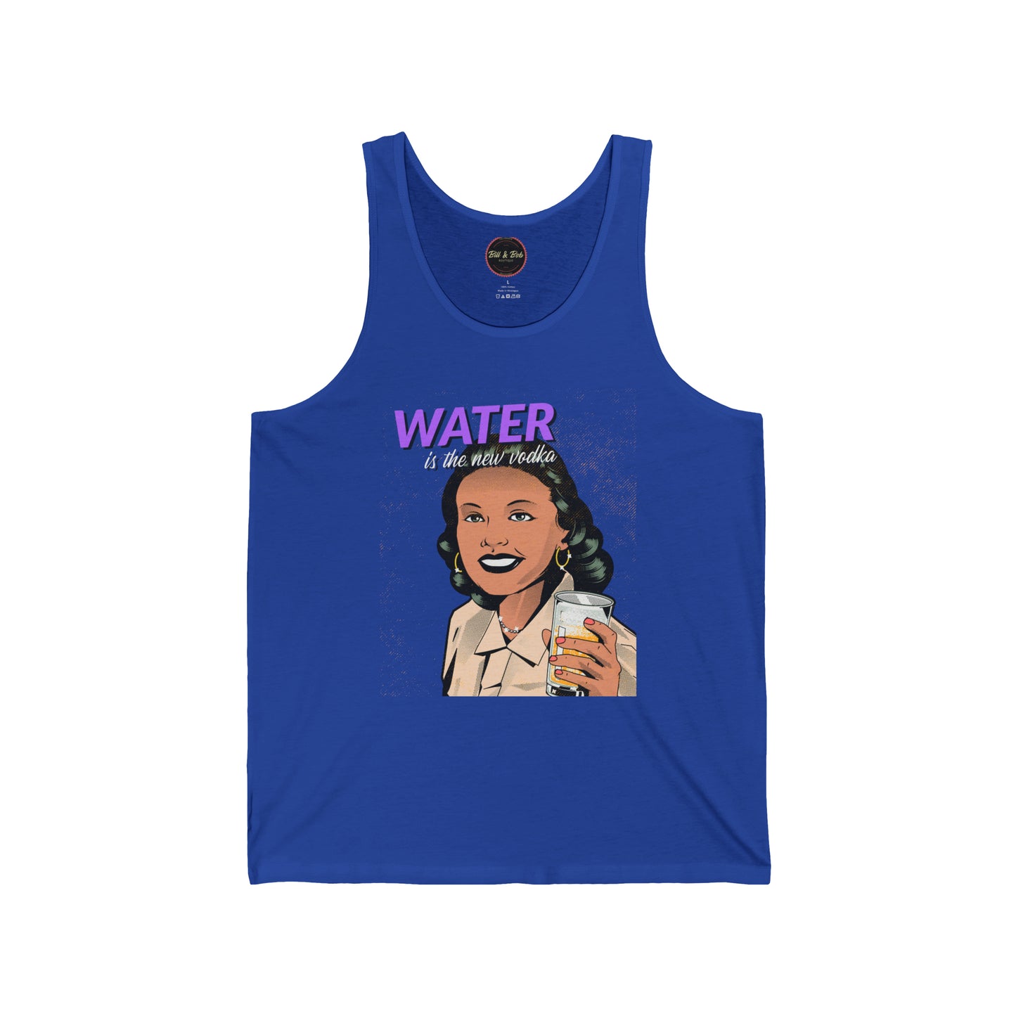 Water is the New Vodka Unisex Jersey Tank