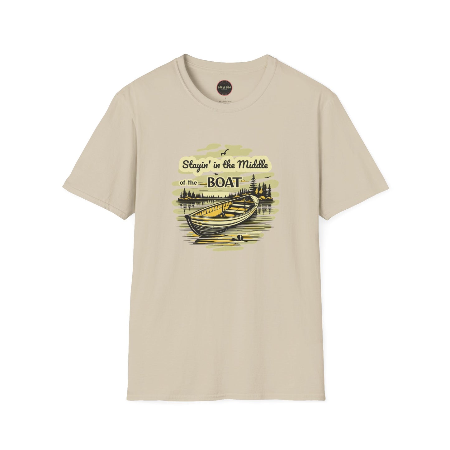 Middle of the Boat Unisex Softstyle T-Shirt