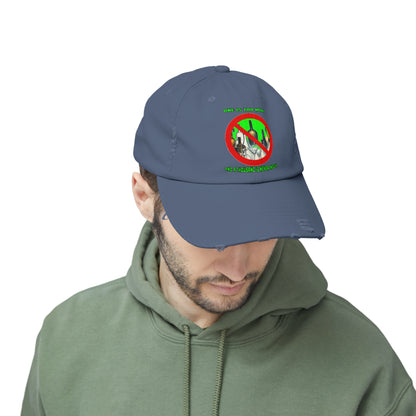 One is Too Many Unisex Distressed Cap