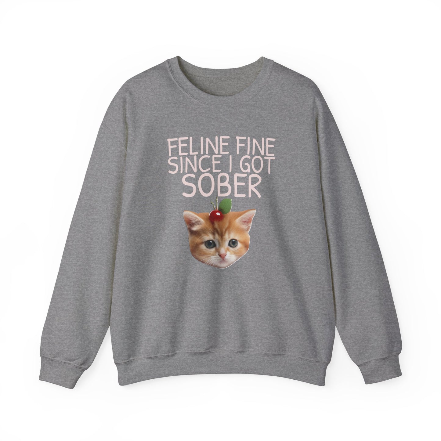 Feline Fine Unisex Heavy Blend™ Crewneck Sweatshirt