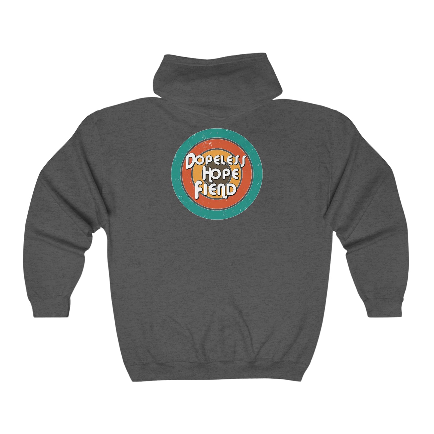 Dopeless Hope Fiend Unisex Heavy Blend™ Full Zip Hooded Sweatshirt