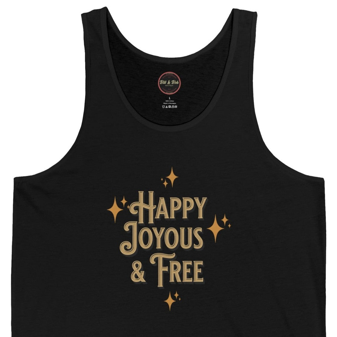 Happy Joyous & Free Unisex Jersey Tank