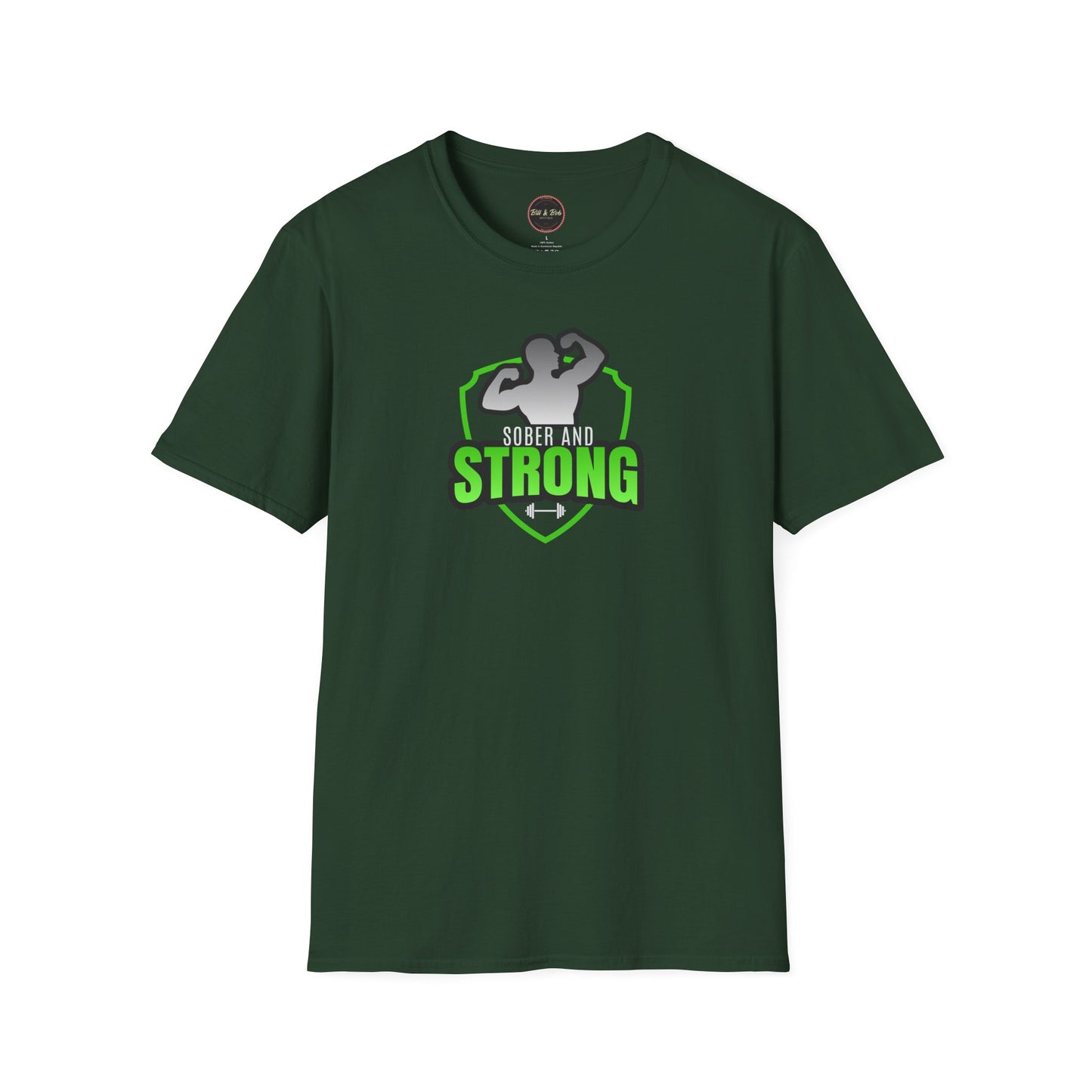 Sober and Strong Unisex Softstyle T-Shirt