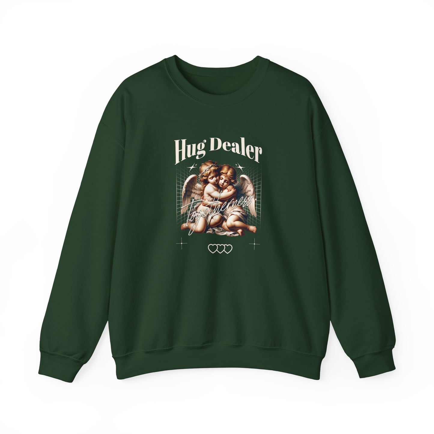 Hug Dealer Unisex Heavy Blend™ Crewneck Sweatshirt