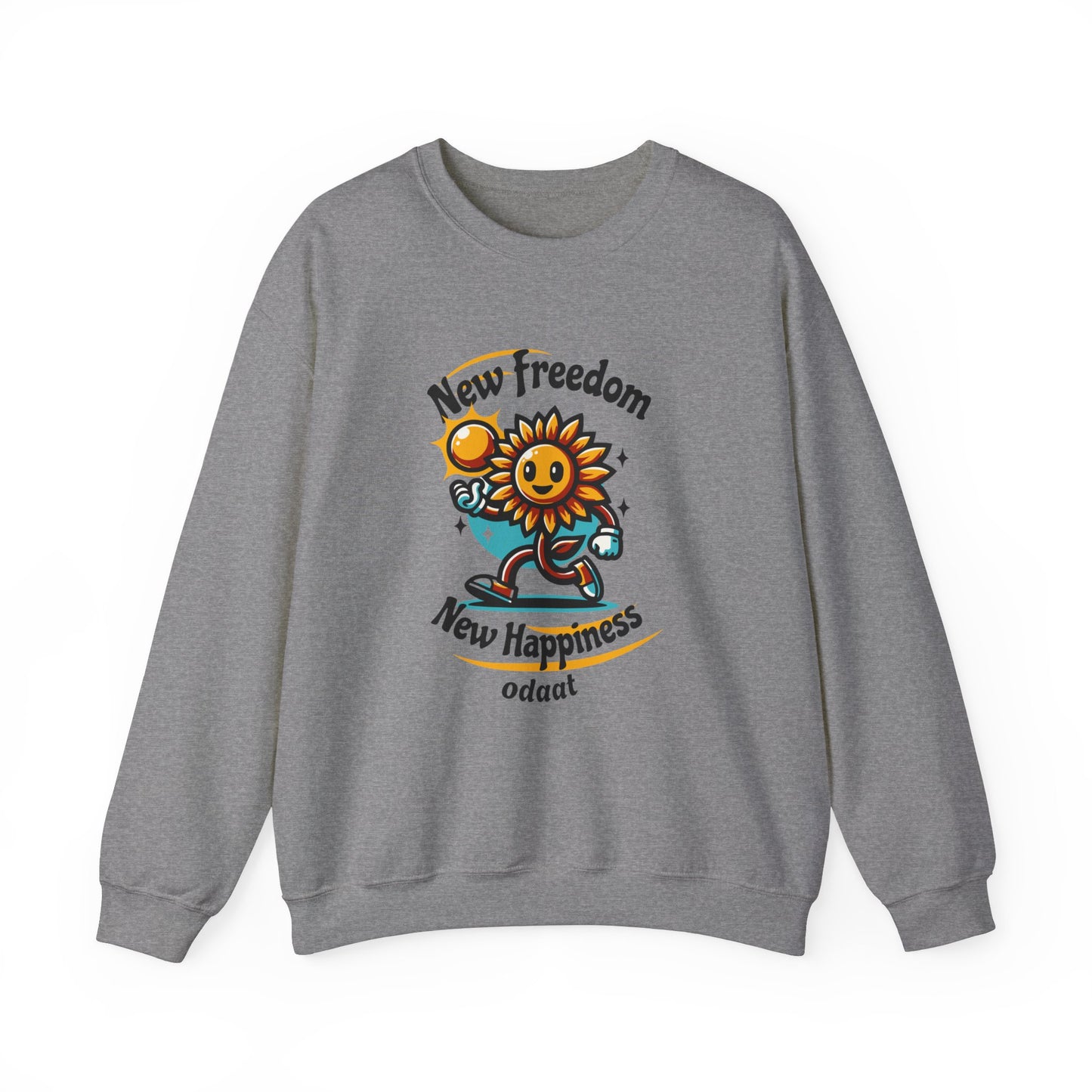 New Freedom New Happiness Unisex Heavy Blend™ Crewneck Sweatshirt