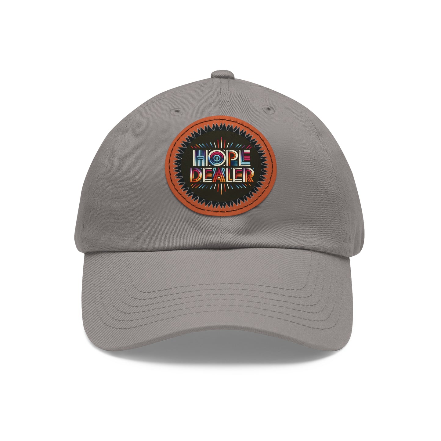 Hope Dealer Baseball Cap  Leather Patch (Round)