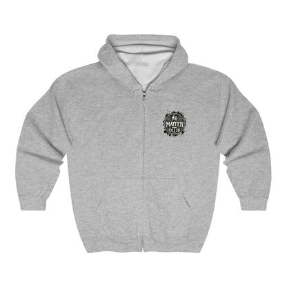 No Matter What Club Unisex Heavy Blend™ Full Zip Hooded Sweatshirt