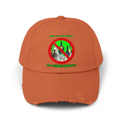 One is Too Many Unisex Distressed Cap