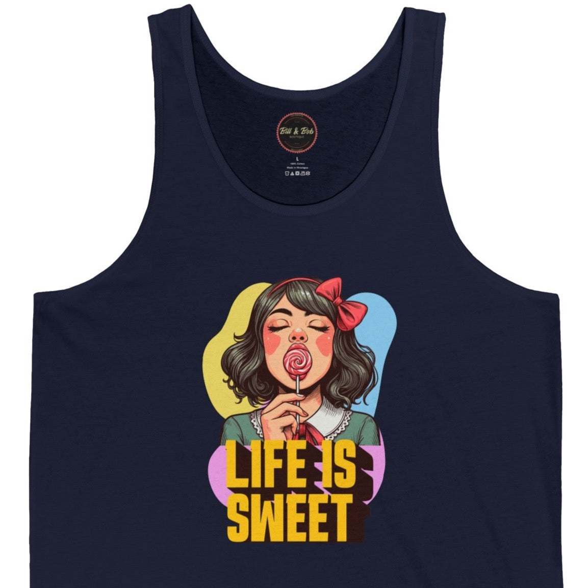 Life is Sweet Unisex Jersey Tank