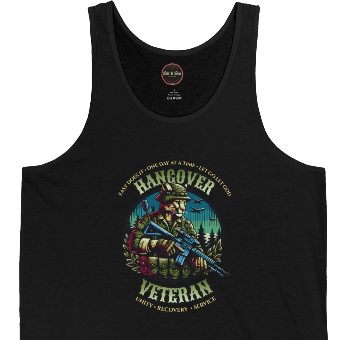 Hangover Veteran Unisex Jersey Tank