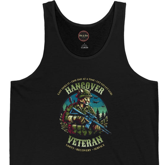 Hangover Veteran Unisex Jersey Tank