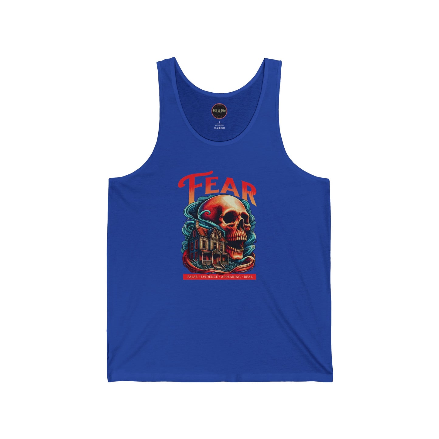 Fear Unisex Jersey Tank