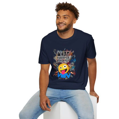 What Character Defects? Unisex Softstyle T-Shirt