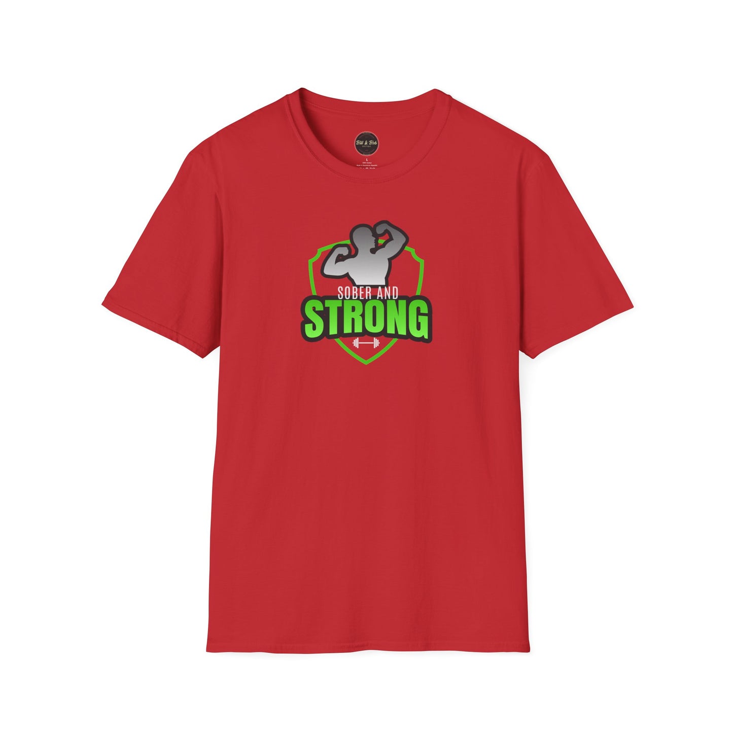 Sober and Strong Unisex Softstyle T-Shirt