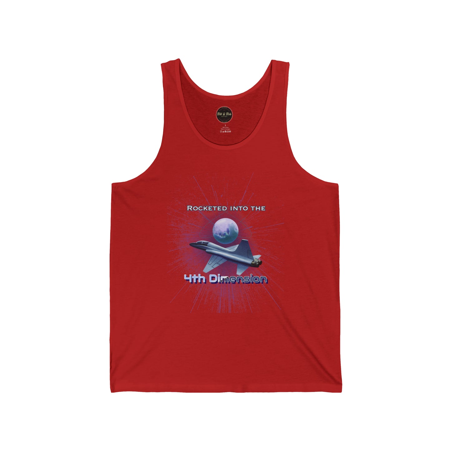 4th Dimension Unisex Jersey Tank