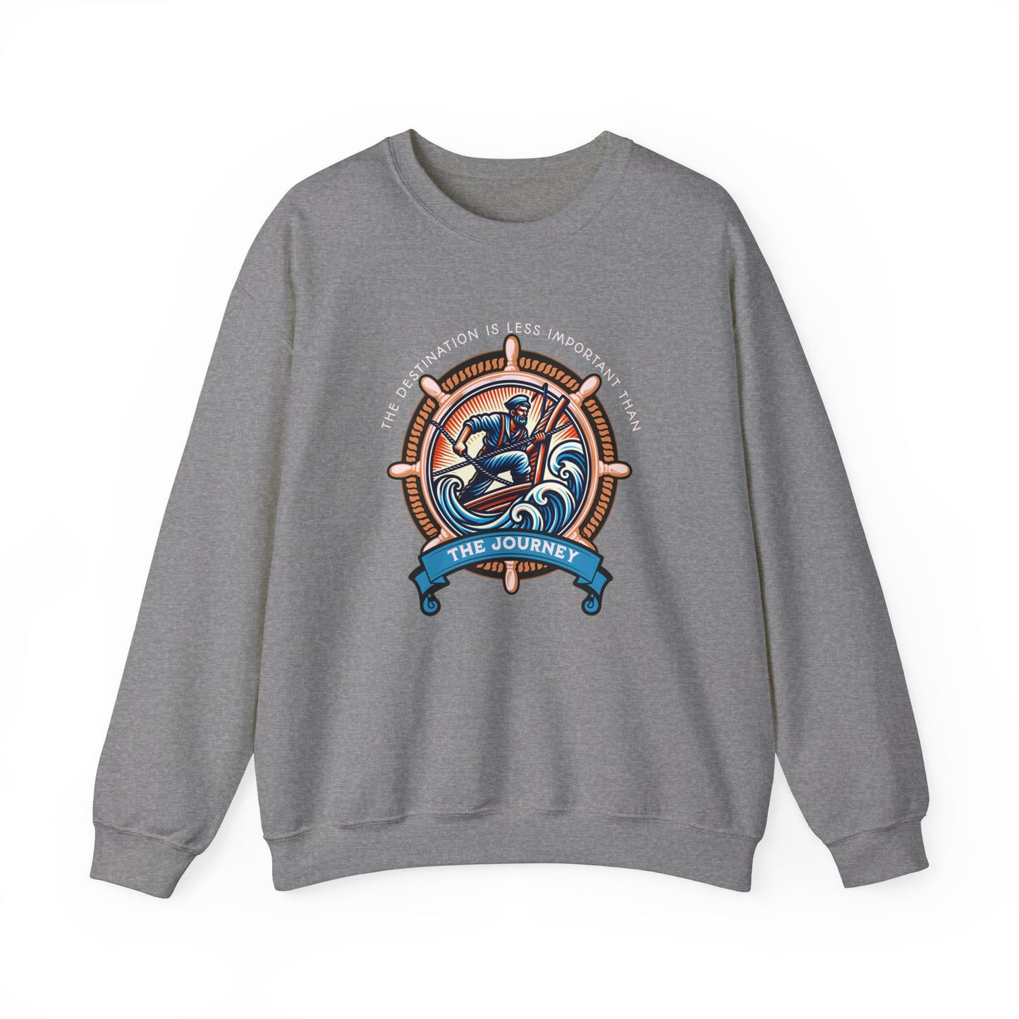 The Journey Unisex Heavy Blend™ Crewneck Sweatshirt