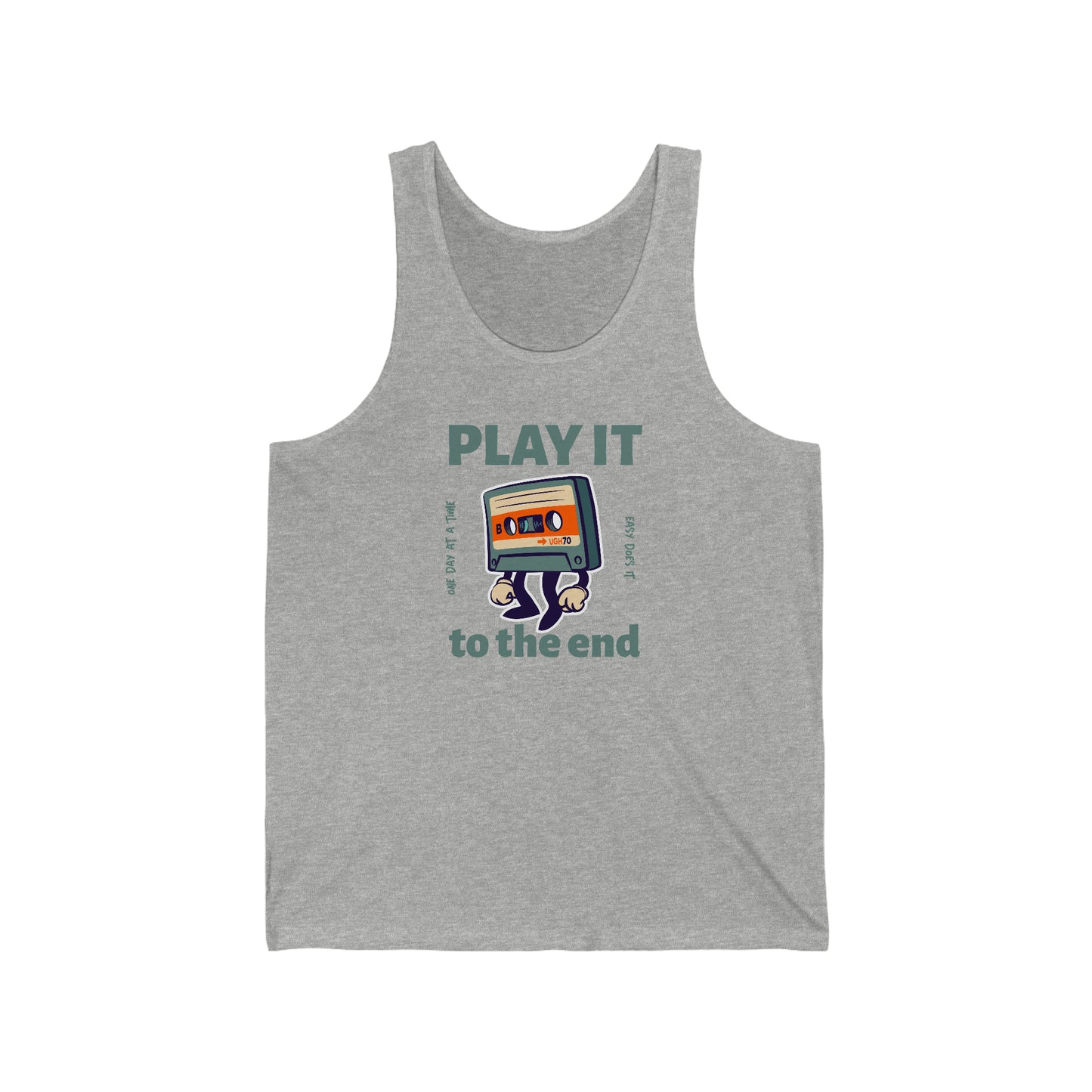 Play it to the End Unisex Jersey Tank