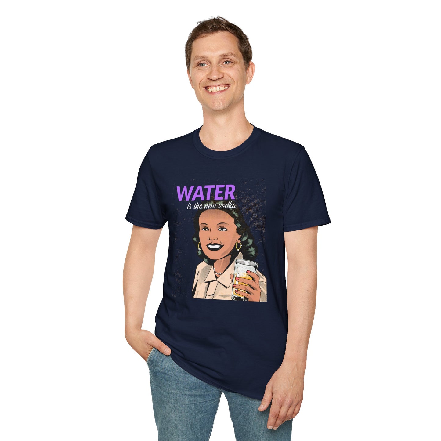 Water is the New Vodka Unisex Softstyle T-Shirt