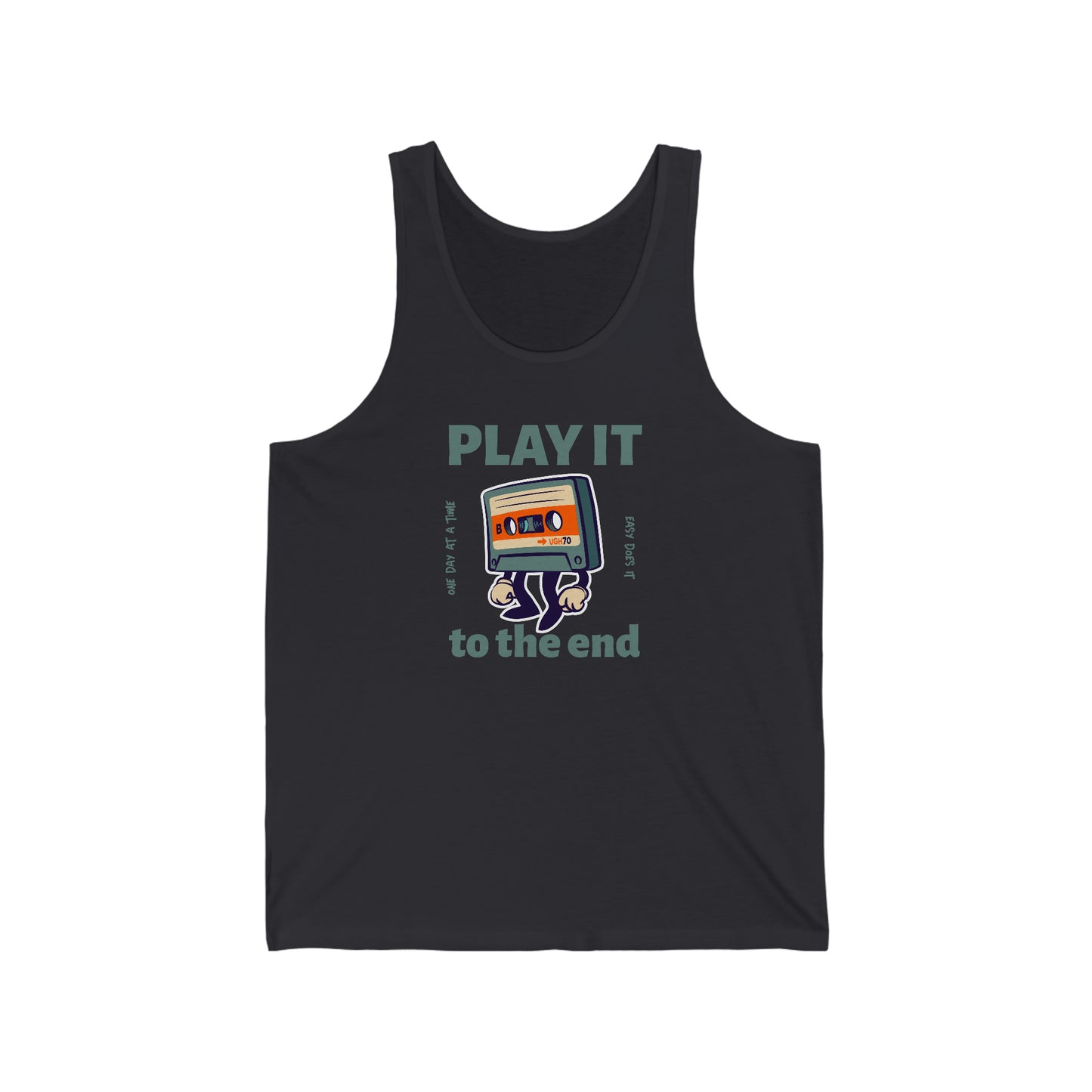 Play it to the End Unisex Jersey Tank