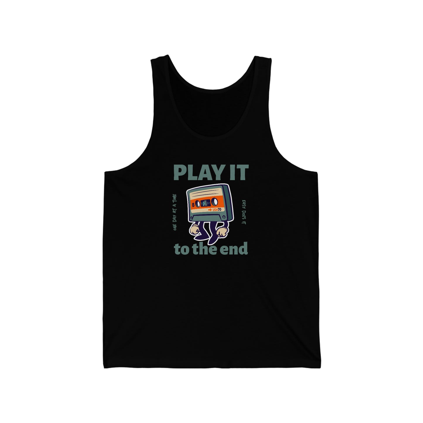 Play it to the End Unisex Jersey Tank