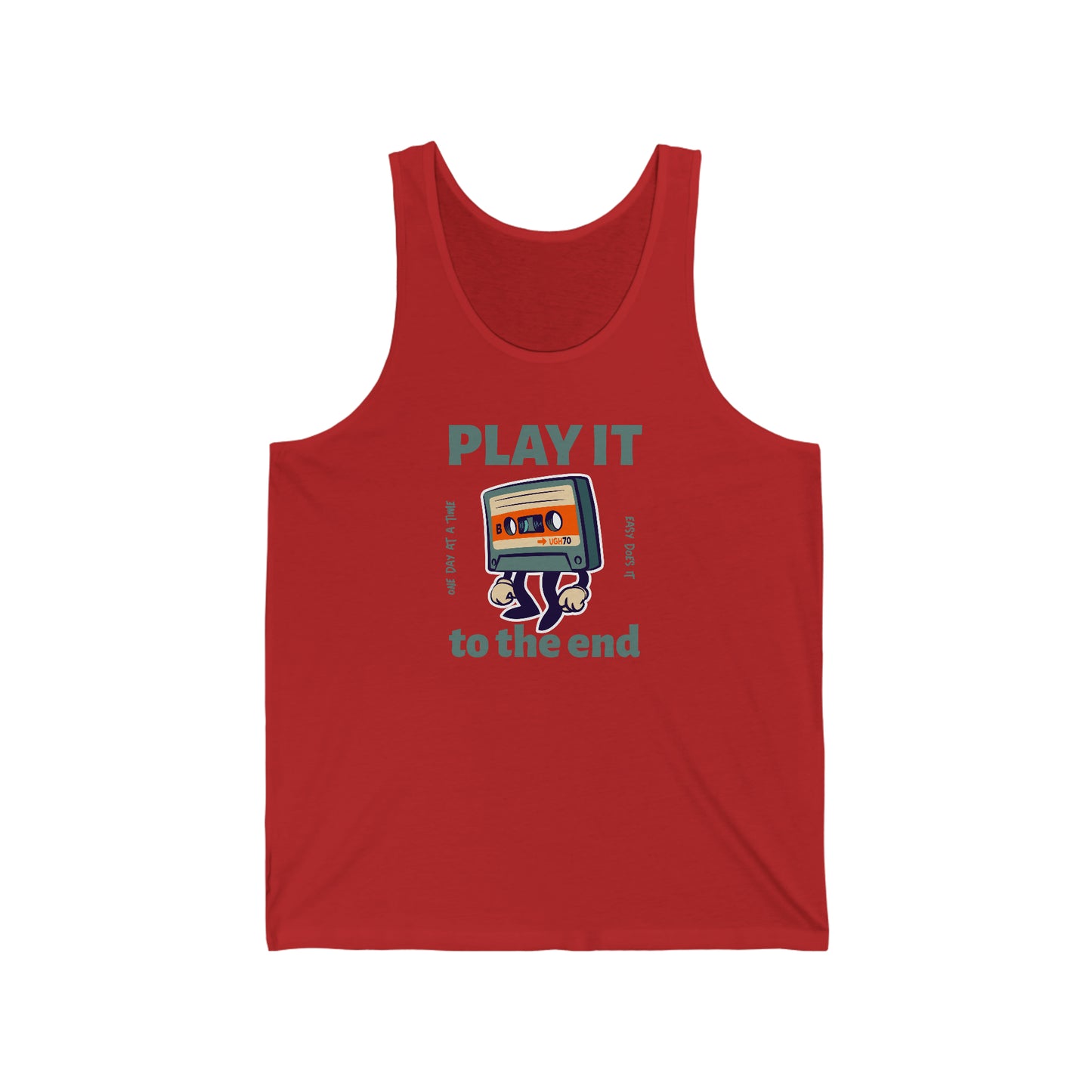 Play it to the End Unisex Jersey Tank