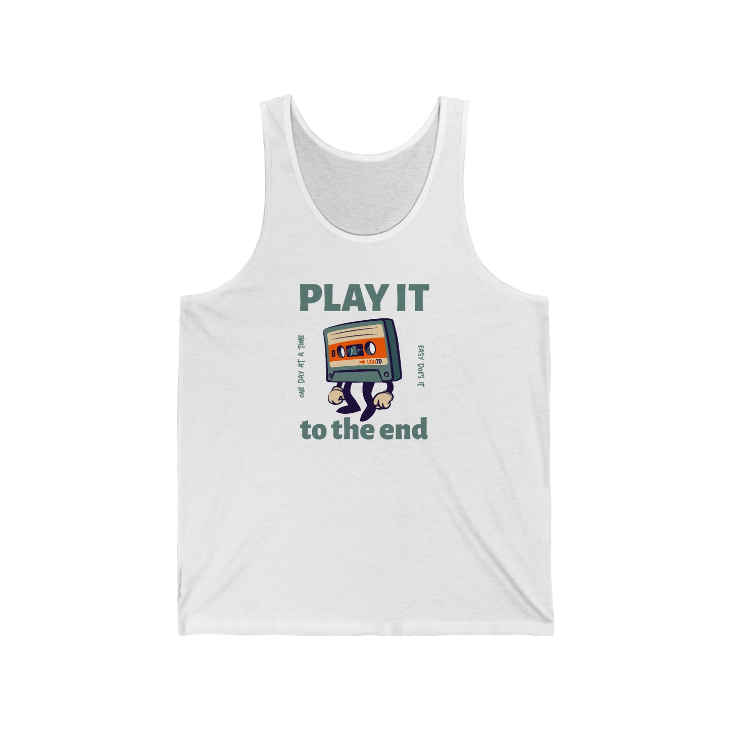 Play it to the End Unisex Jersey Tank